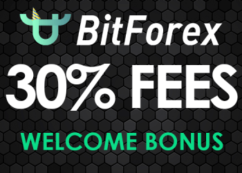 BitForex exchange 30% off fees – BitForex bonus