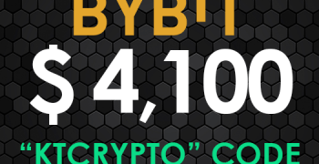 Bybit exchange offers $4,100 when using code “KTCRYPTO” – Bybit Bonus