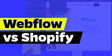 Webflow vs. Shopify: Which Platform is Right for Your E-Commerce Business?